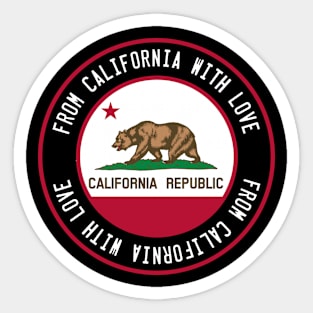 From California with love Sticker